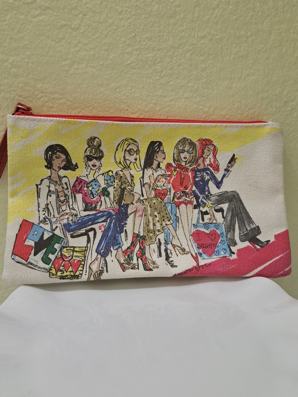 Brighton Fashionista Canvas Pouch
